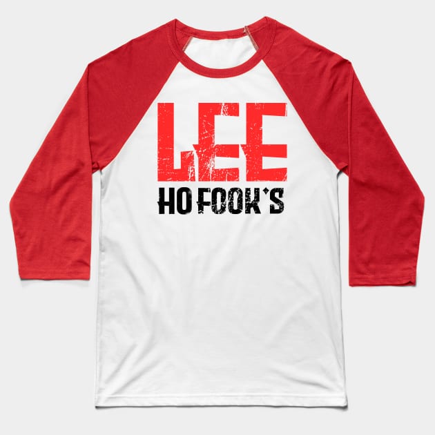 lee ho fook's design t-shirt Baseball T-Shirt by AlfinStudio